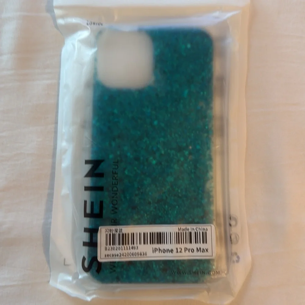 ❤️❤️ 5 SHEIN Multicolor Glitter and Patterned Phone iPhone 12 Pro Max Covers